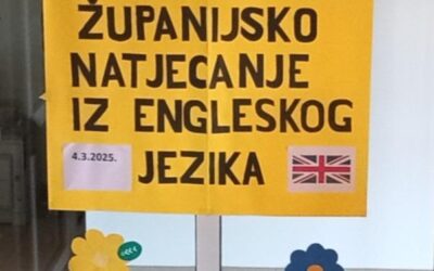 Županijsko natjecanje iz engleskoga jezika