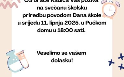 Dan škole – pozivnica